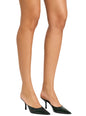 Francesca Leather Kitten Mule
