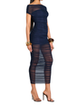 Noel Mesh Midi Dress