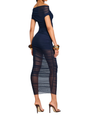 Noel Mesh Midi Dress