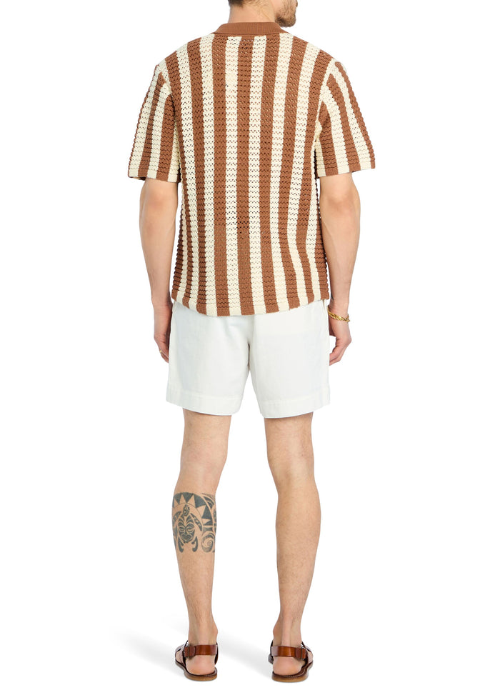 Maximus Crochet Button Down