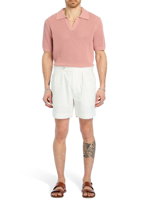 Romeo Crochet Polo Shirt view 2