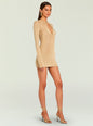 Emeri Metallic Knit Mini Dress thumbnail image 3 of 5