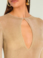 Emeri Metallic Knit Mini Dress thumbnail image 2 of 5