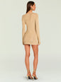Emeri Metallic Knit Mini Dress thumbnail image 4 of 5