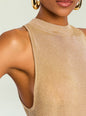 Henne Metallic Knit Maxi Dress thumbnail image 2 of 5
