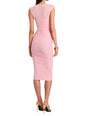 Kylie Mesh Midi Dress