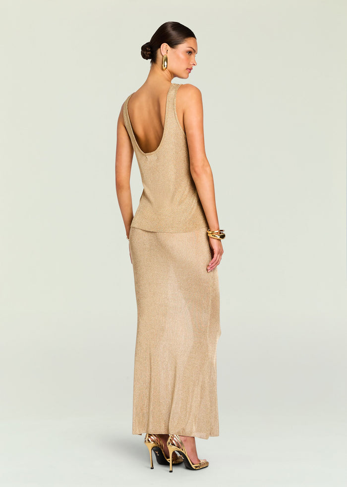 Hero Metallic Knit Tank