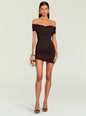 Deniz Mesh Mini Dress thumbnail image 1 of 5