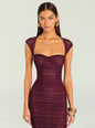 Kylie Mesh Midi Dress thumbnail image 5 of 5