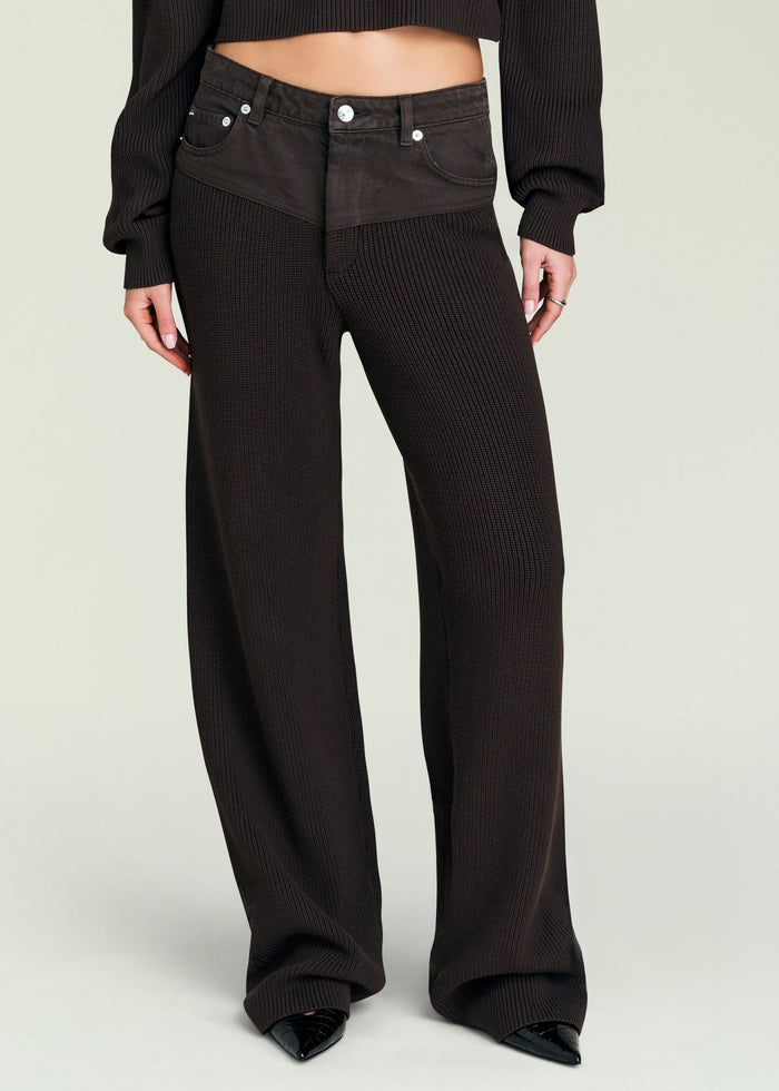 Chani Knit Denim Pant