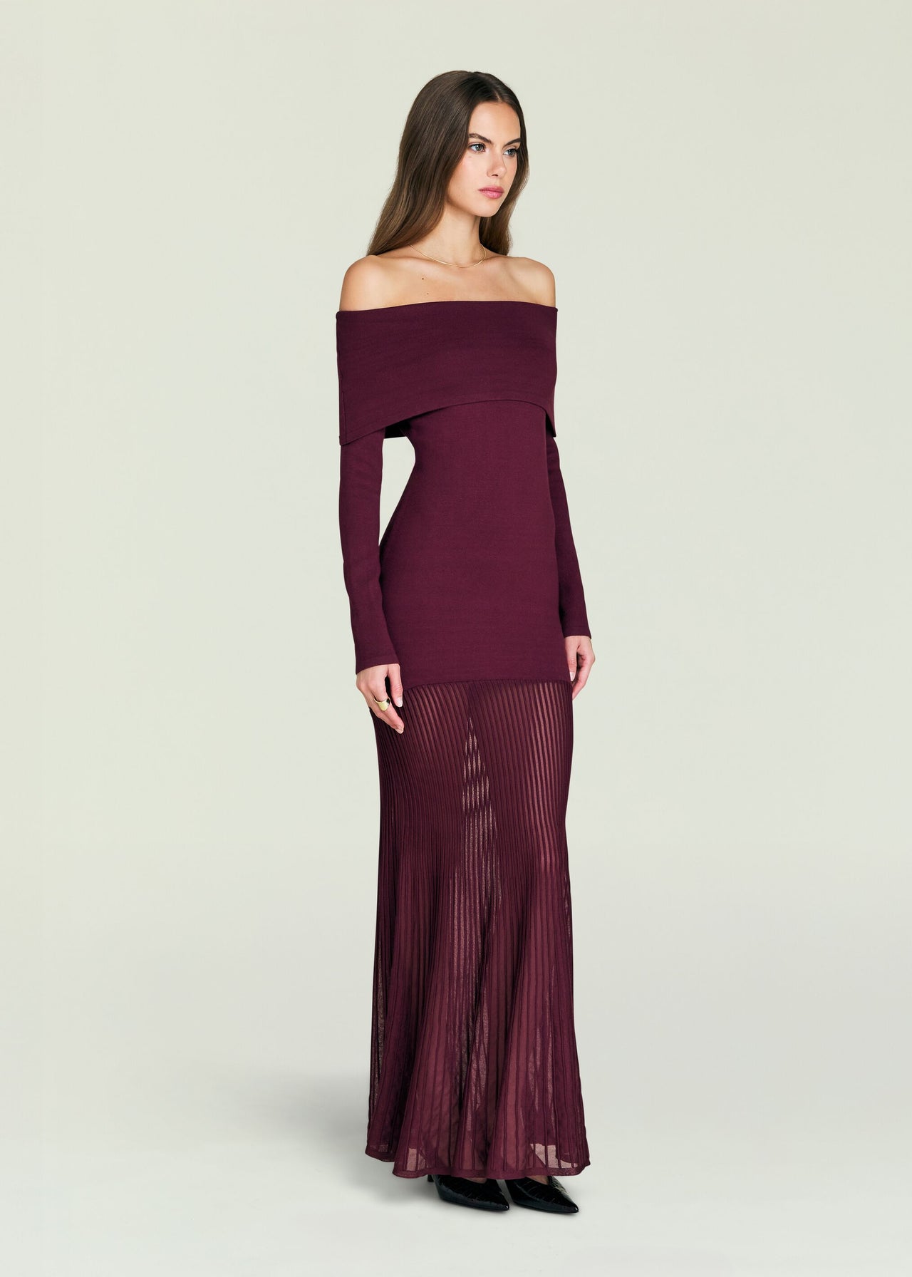 Isotta Maxi Dress Pinot / XS