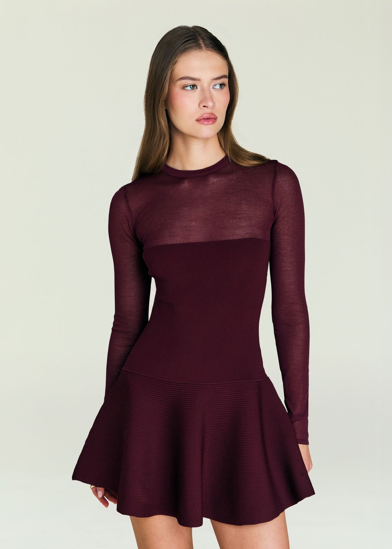 giambattista valli knit dresses cut-out midi dress – LISKAFASHION main image 0