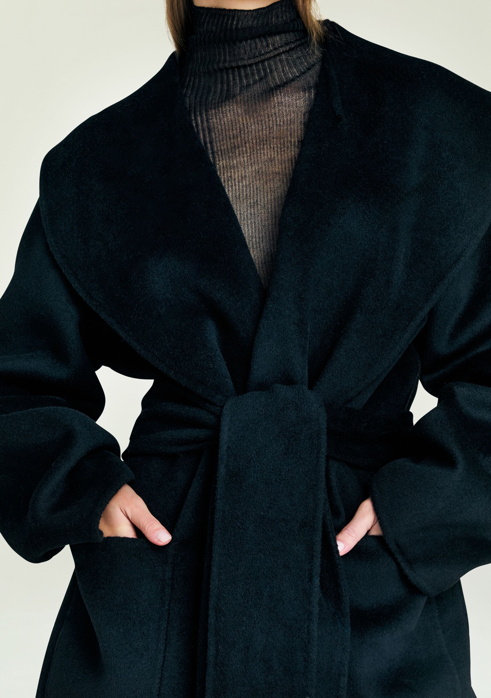 SOVEREIGN SVDB WL/NY TWL BAL COAT サイズM Mavis Wool Coat – SEROYA