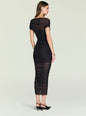 Noel Mesh Midi Dress thumbnail image 4 of 5