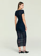 Noel Mesh Midi Dress thumbnail image 4 of 5