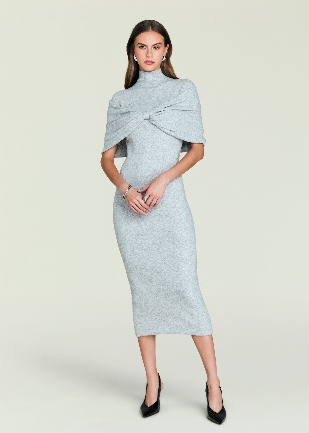 Wisteria Knit Midi Dress SEROYA Wisteria Knit Midi Dress SEROYA