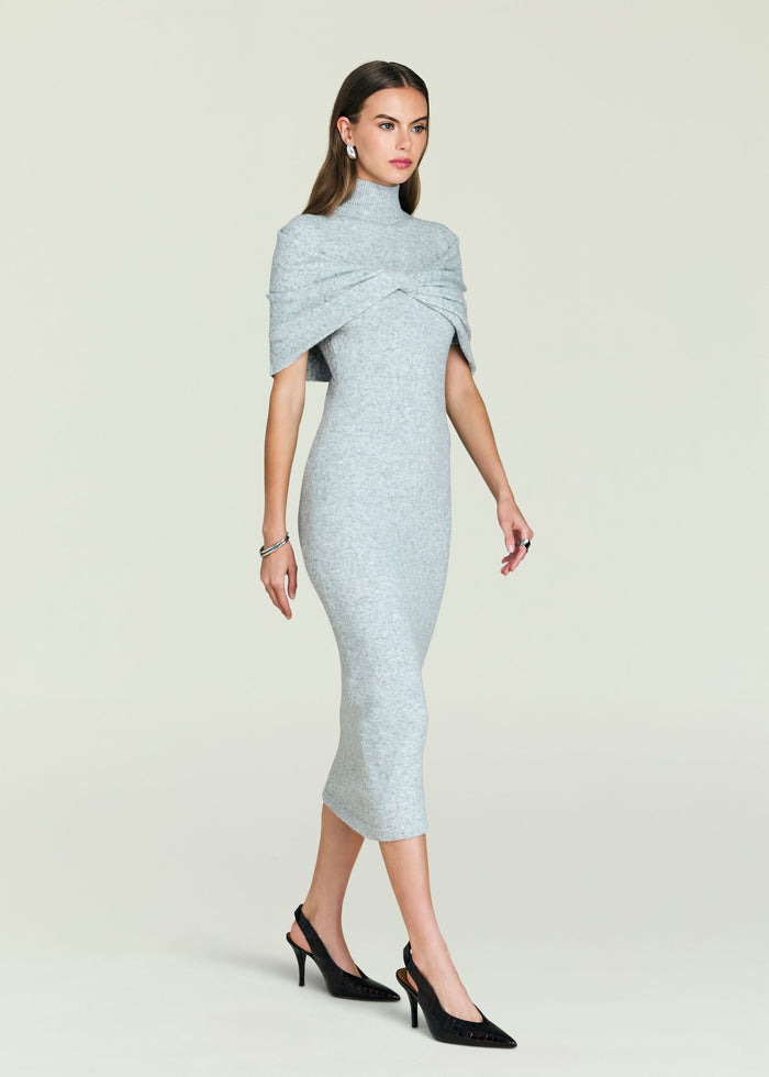 Wisteria Knit Midi Dress