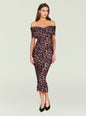 Gianina Mesh Midi Dress thumbnail image 1 of 5