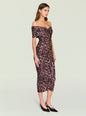 Gianina Mesh Midi Dress thumbnail image 3 of 5