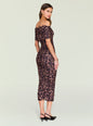 Gianina Mesh Midi Dress thumbnail image 4 of 5
