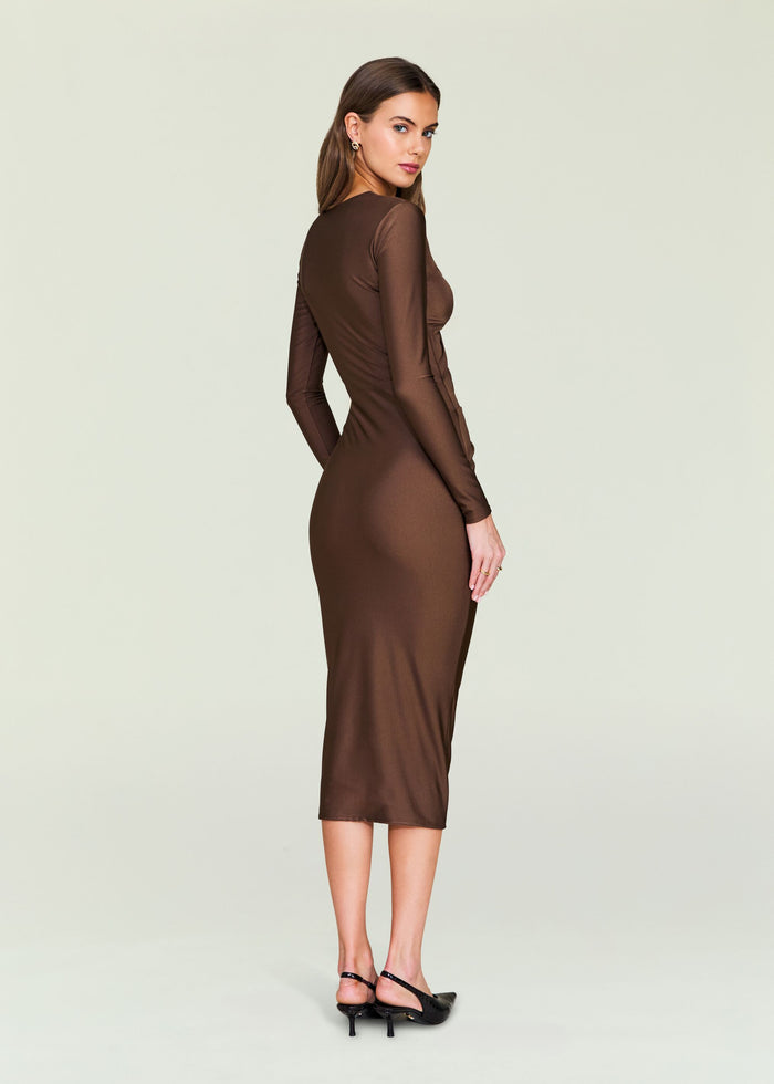 SER.O.YA Women's Maida Midi Dress - Natural - Casual dresses SER.O.YA Women's Maida Midi Dress - Natural - Casual dresses