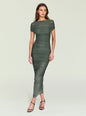 Noel Mesh Midi Dress thumbnail image 1 of 5