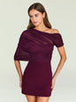 Selma Mini Crepe Dress thumbnail image 1 of 5