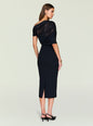 Selma Midi Crepe Dress thumbnail image 4 of 5
