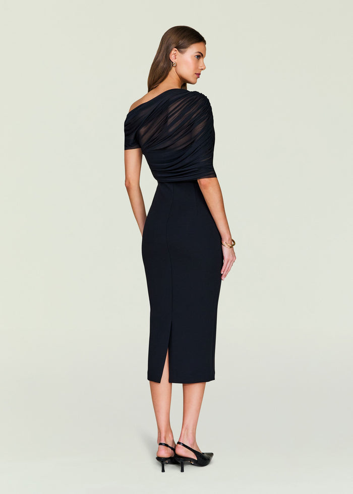 Selma Midi Crepe Dress