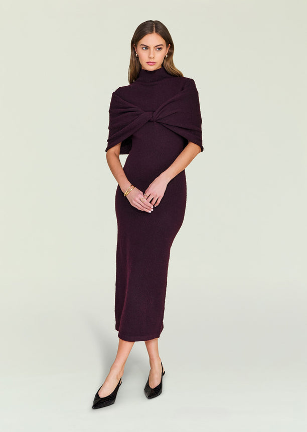 Wisteria Knit Midi Dress view 1