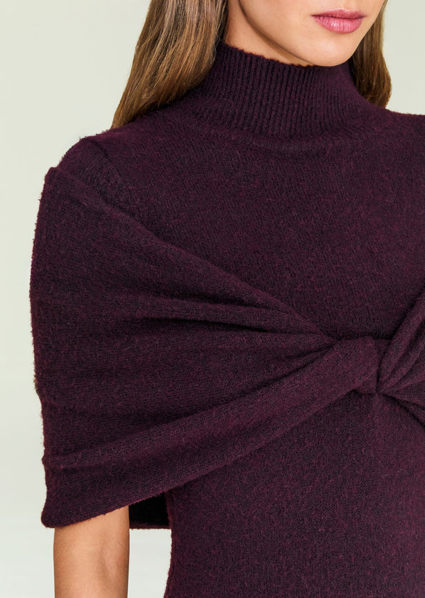 Wisteria Knit Midi Dress view 2