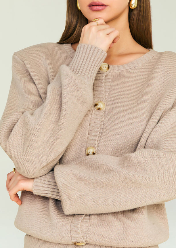 Sable Knit Romper view 2