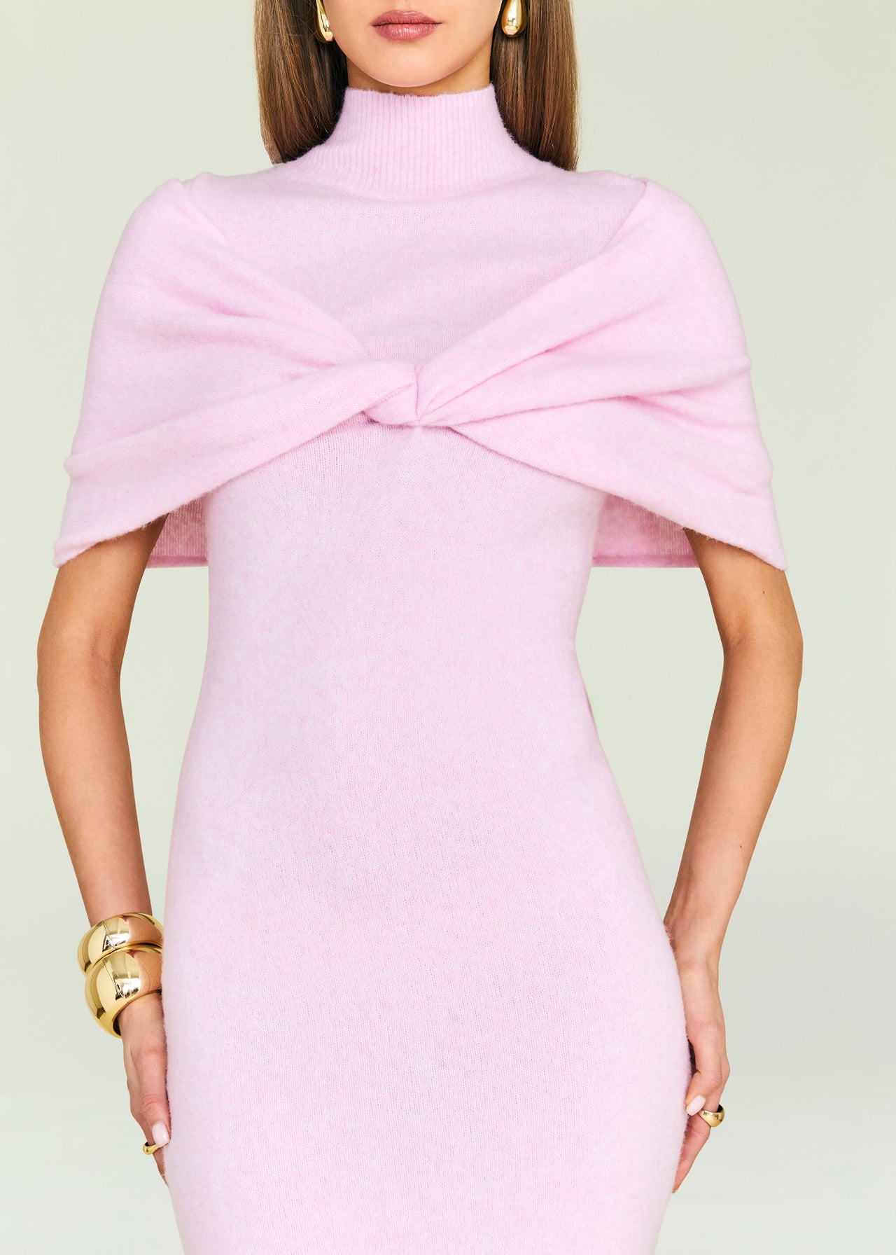 SER.O.YA Women's Wisteria Knit Midi Dress - Pink