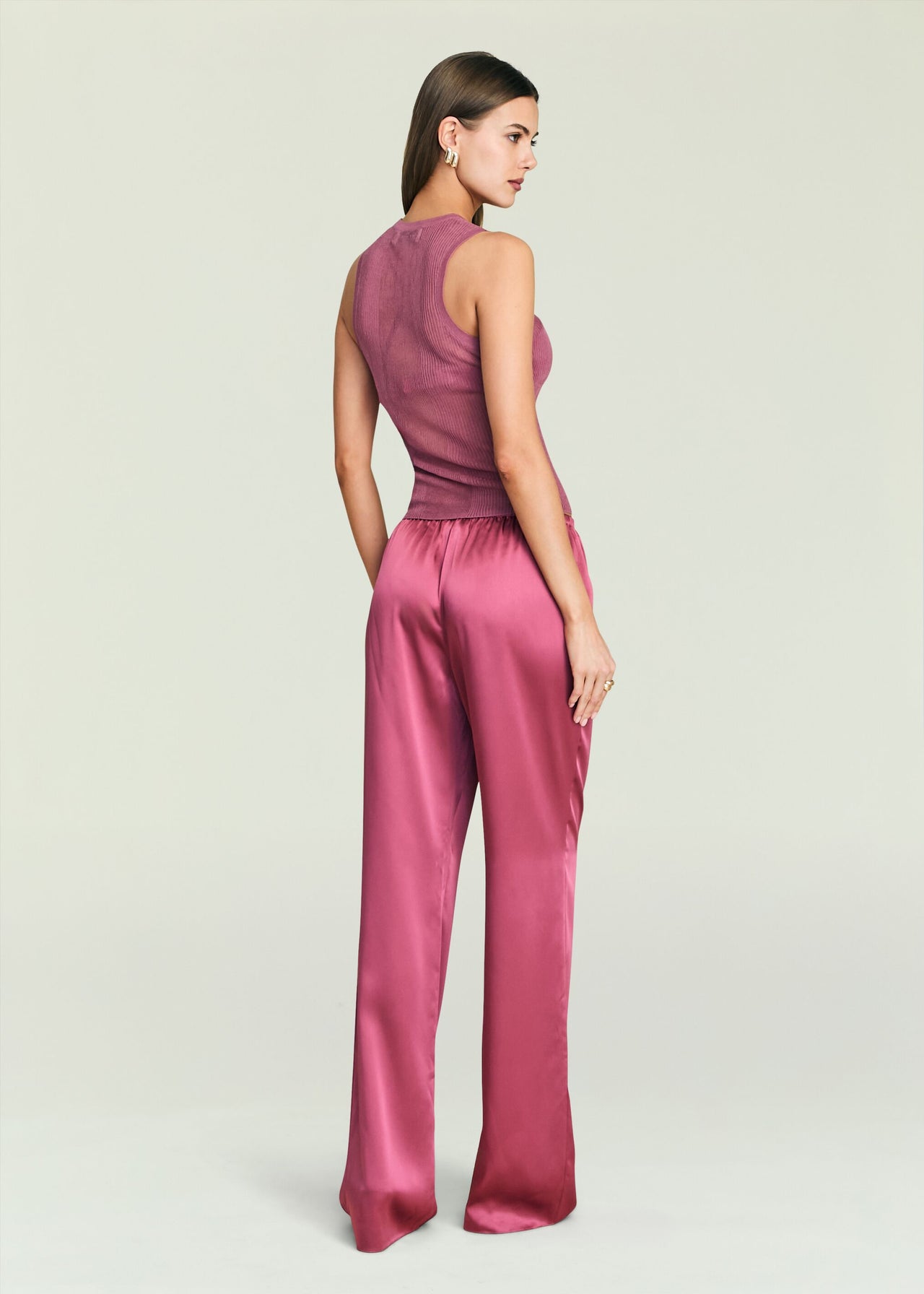 Lillian Satin Pant – SEROYA display picture 1