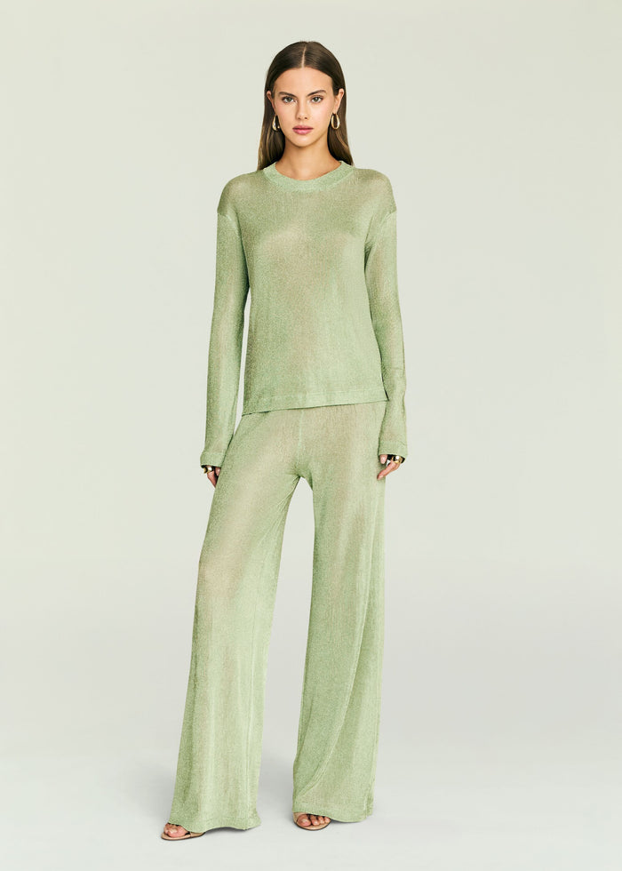 Sheldon Metallic Knit Pant
