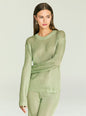Hana Metallic Knit Top thumbnail image 1 of 5