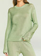 Hana Metallic Knit Top thumbnail image 3 of 5