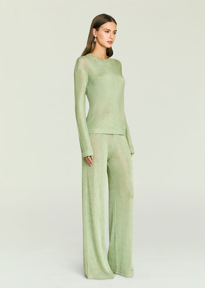 Sheldon Metallic Knit Pant