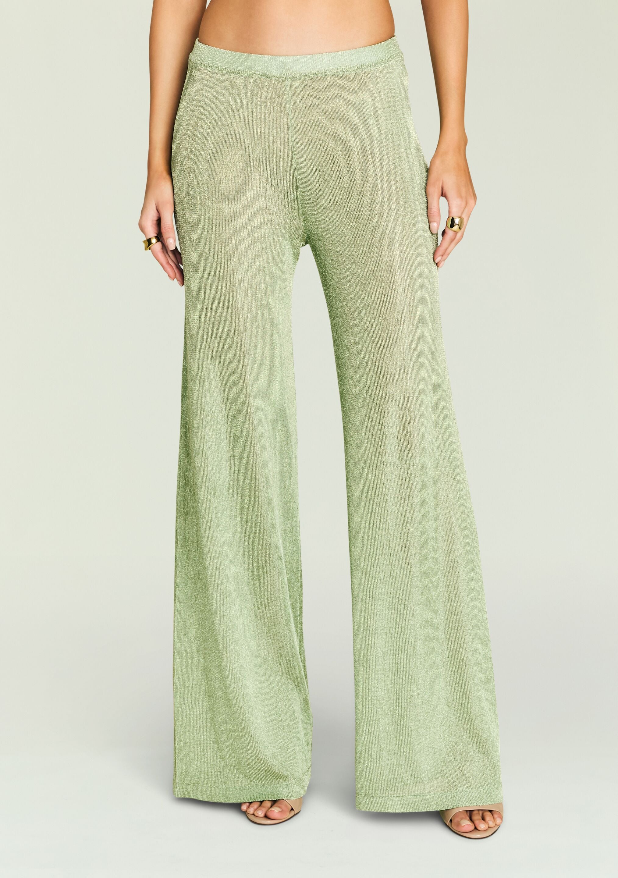 Sheldon Metallic Knit Pant – SEROYA
