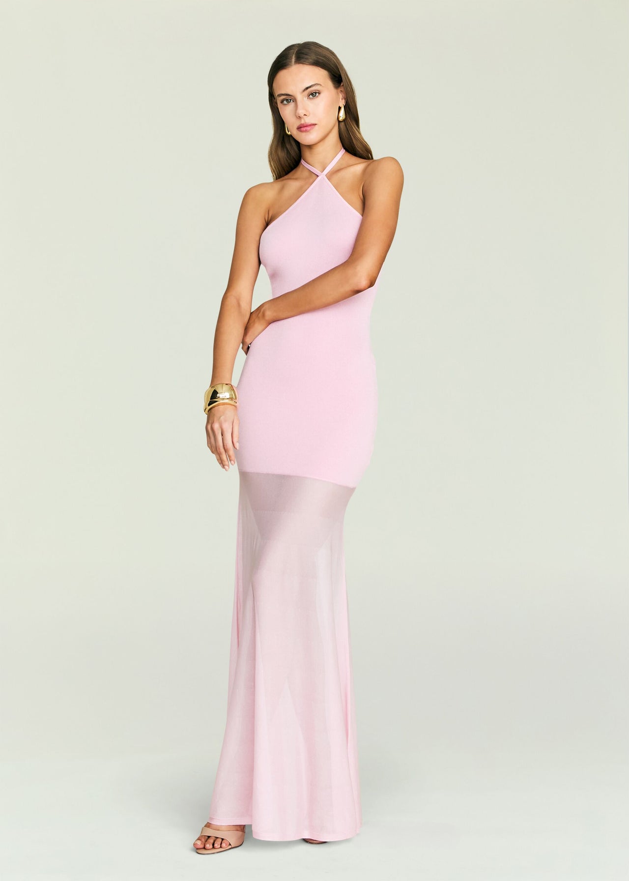 knitted bridesmaid dress Jemma Knit Maxi Dress – SEROYA
