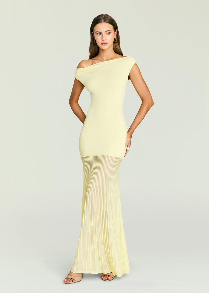 SEROYA Maxime Dress Yellow - Butter SEROYA Maxime Dress Yellow - Butter