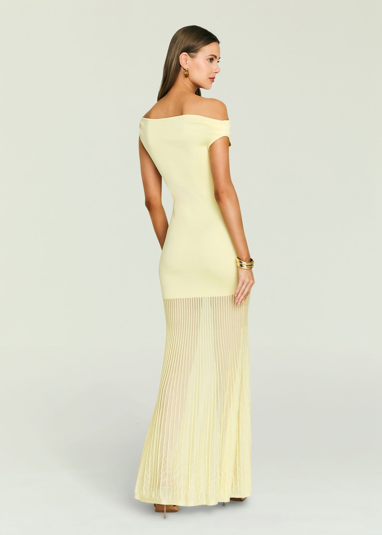 SEROYA Maxime Dress in Yellow