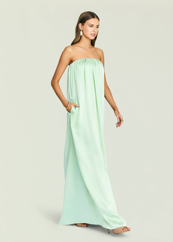 Monique Satin Maxi Dress