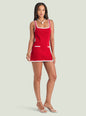 Brianna Crochet Mini Dress thumbnail image 3 of 6