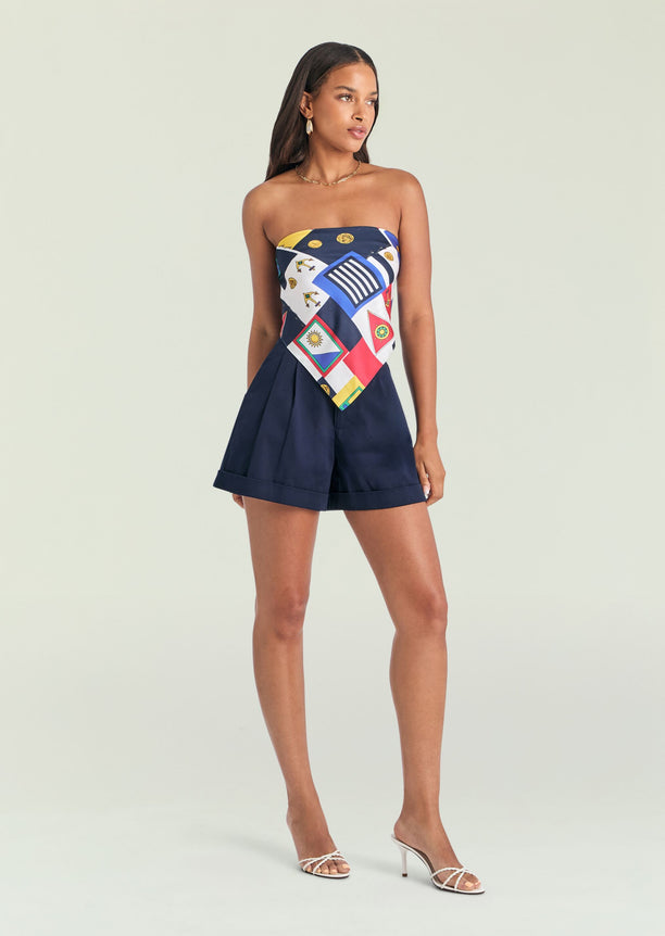 Hark Satin Top view 2