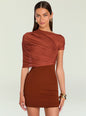 Selma Mini Crepe Dress thumbnail image 5 of 5