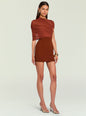 Selma Mini Crepe Dress thumbnail image 3 of 5