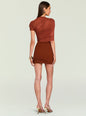 Selma Mini Crepe Dress thumbnail image 4 of 5
