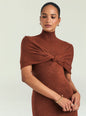 Wisteria Knit Midi Dress thumbnail image 5 of 5
