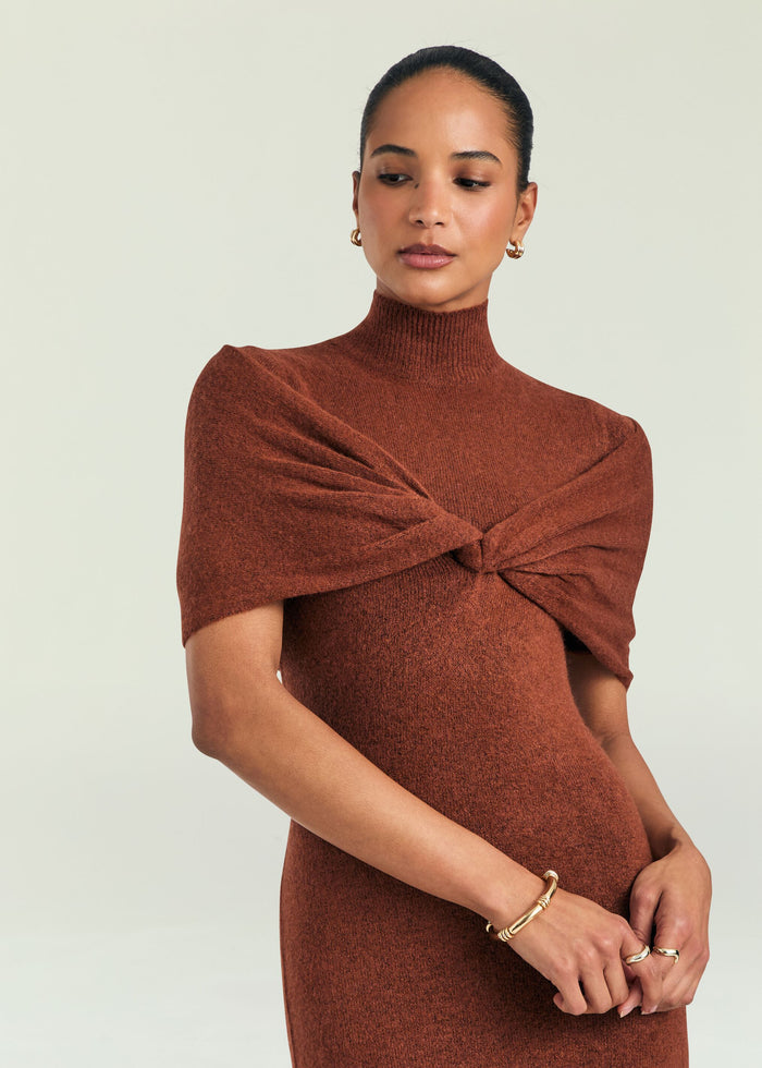 Wisteria Knit Midi Dress